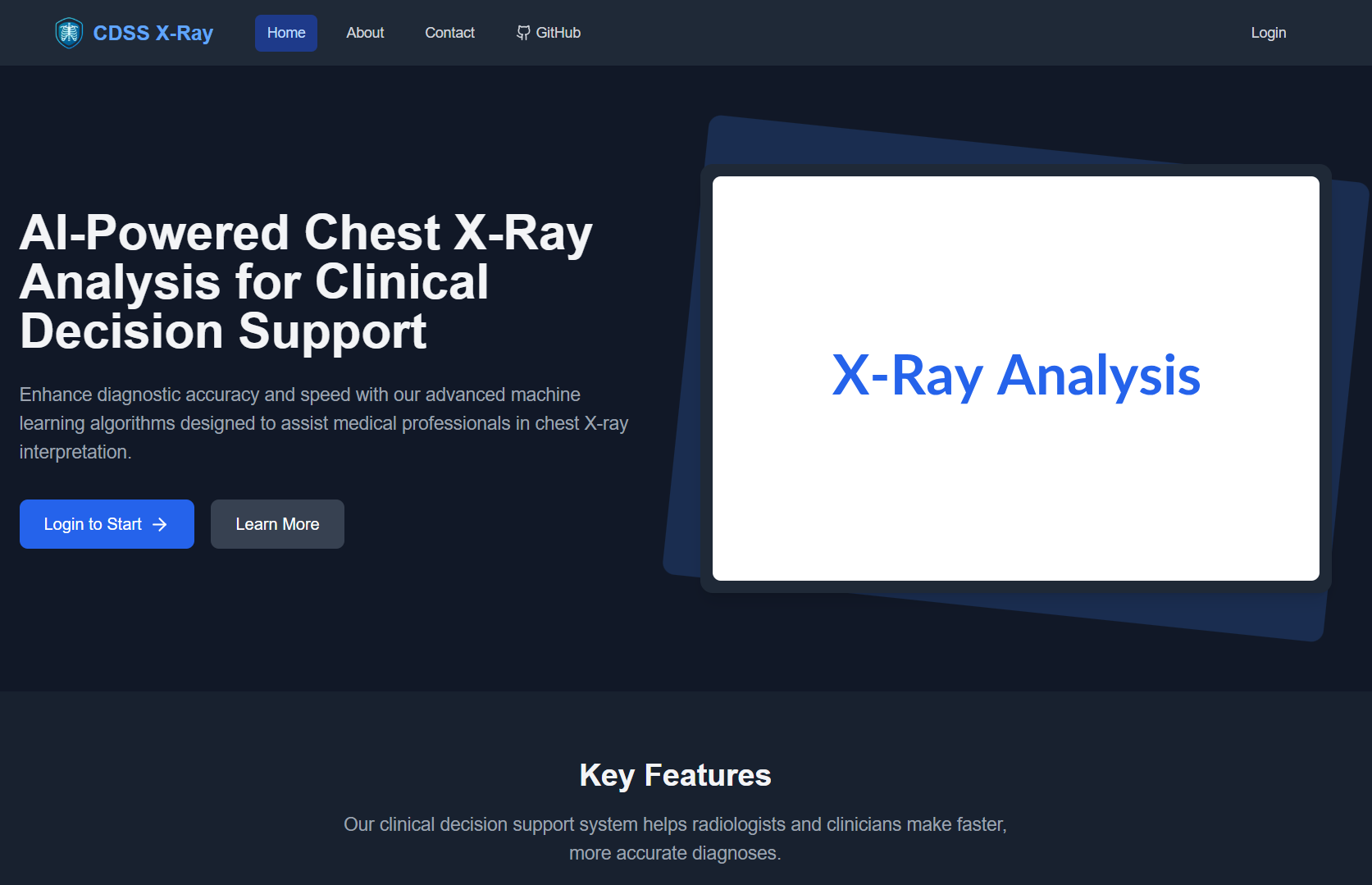 Rapid Chest X-Ray Diagnostic Platform
